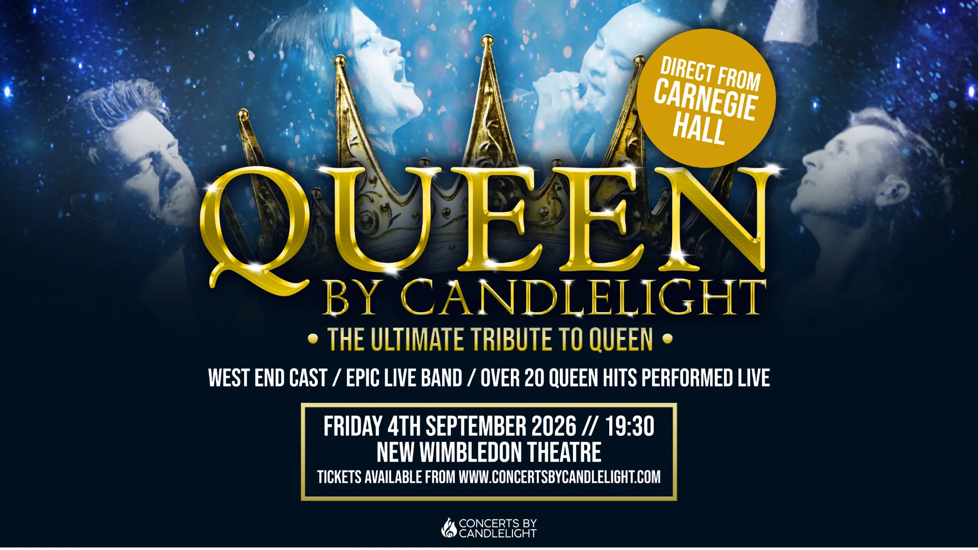 Queen by Candlelight at New Wimbledon Theatre