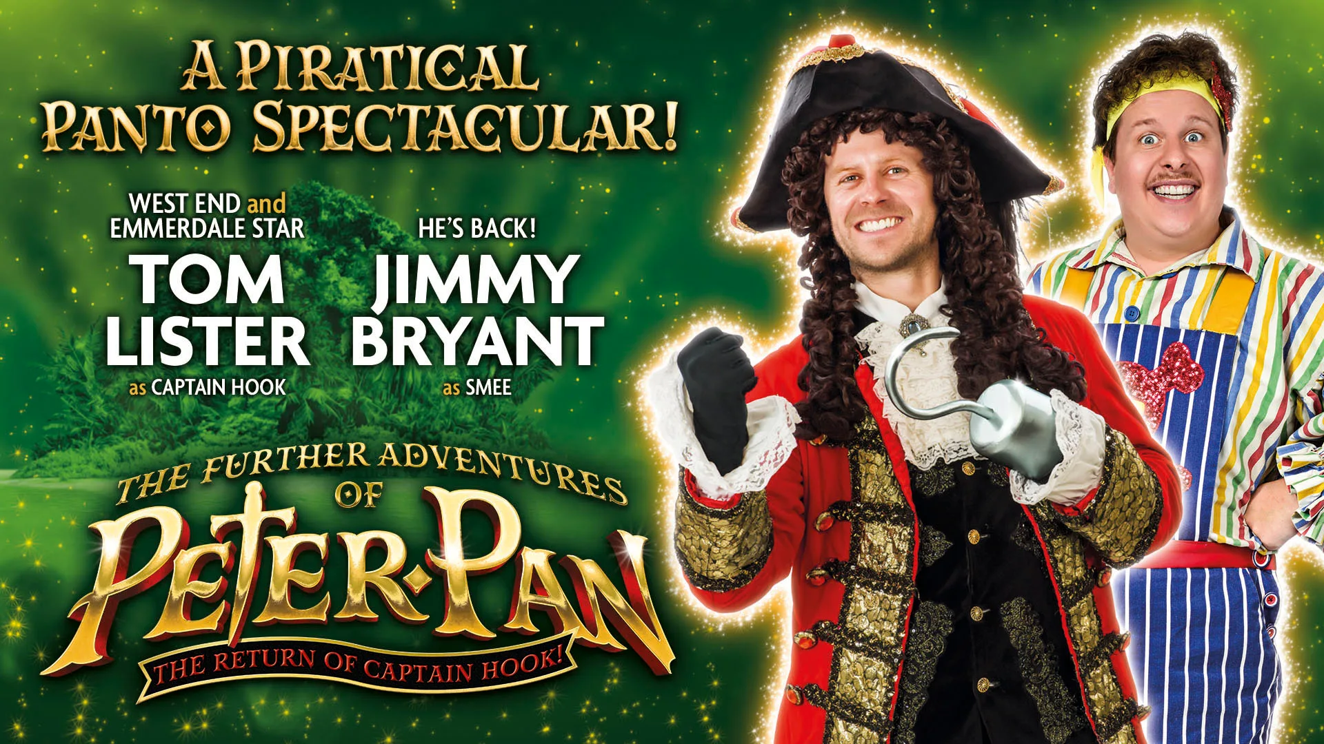 The Further Adventures of Peter Pan: The Return of Captain Hook (Pantomime) at Grand Opera House York