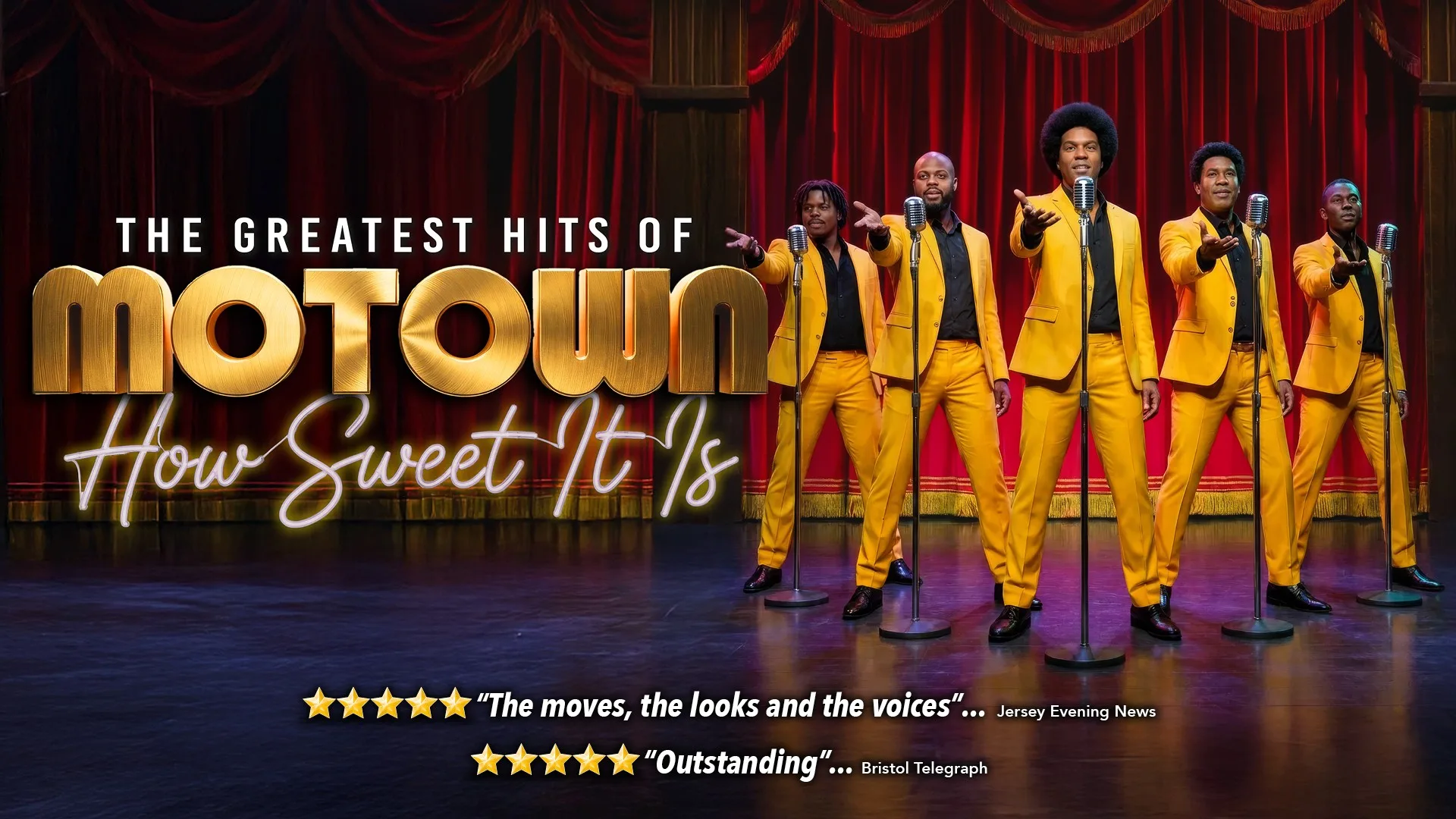 The Greatest Hits of Motown - How Sweet It Is at The Alexandra, Birmingham