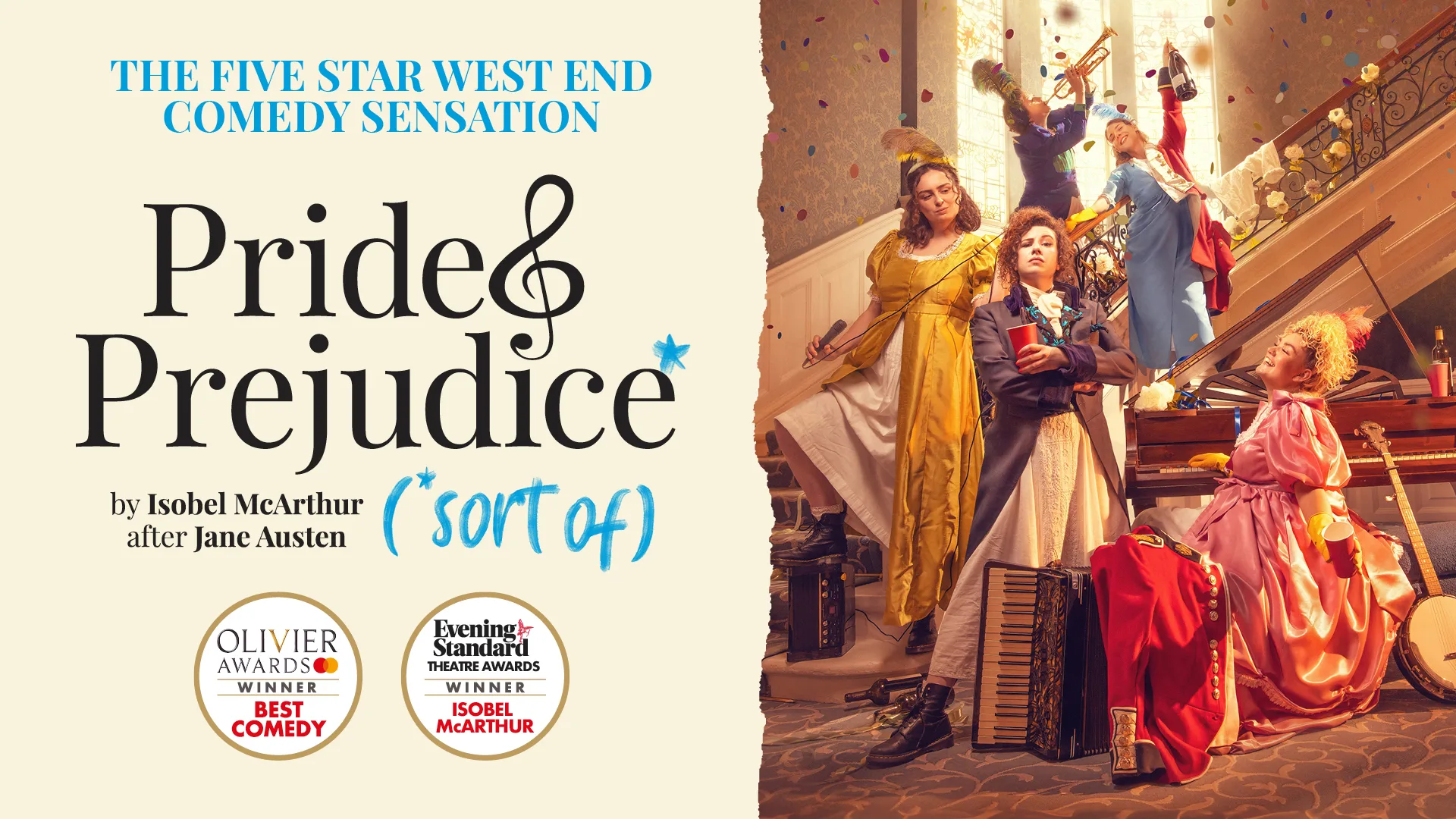 Pride and Prejudice* (*sort of) at Richmond Theatre