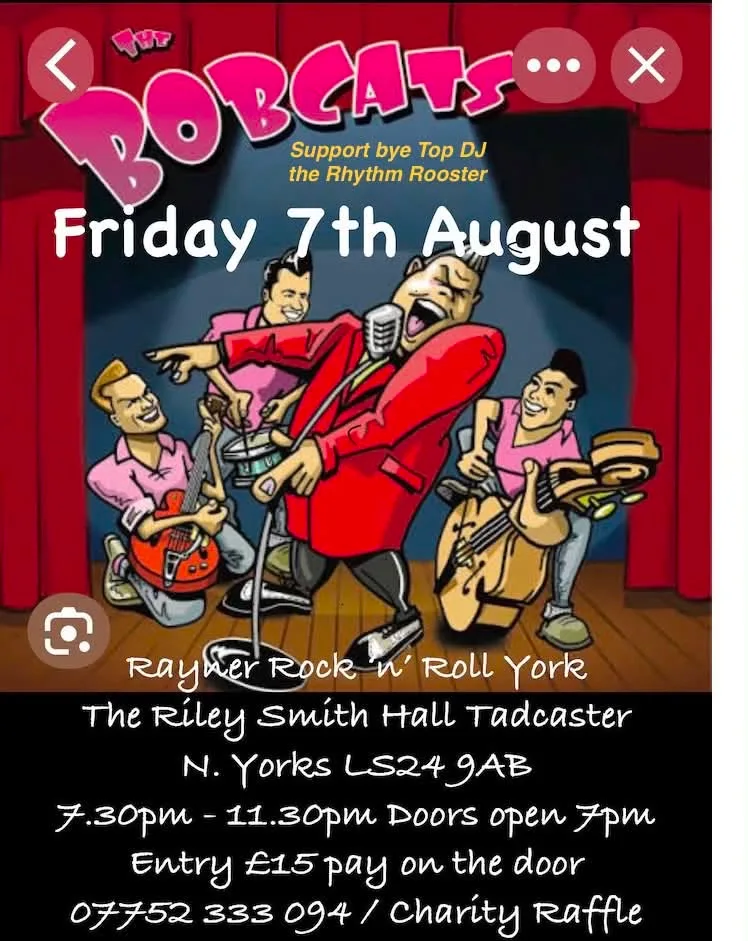 Rayner Rock and Roll dance night at Riley Smith Hall