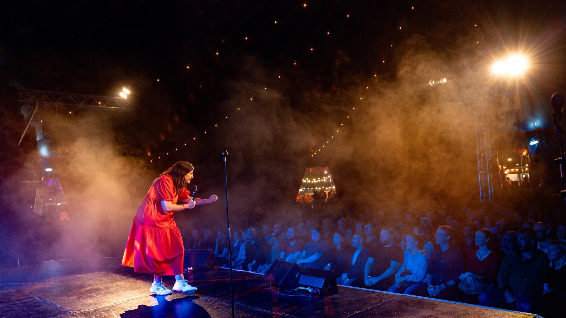 ST Albans Comedy Garden: Jack Dee & Red Richardson at St Albans Comedy Garden