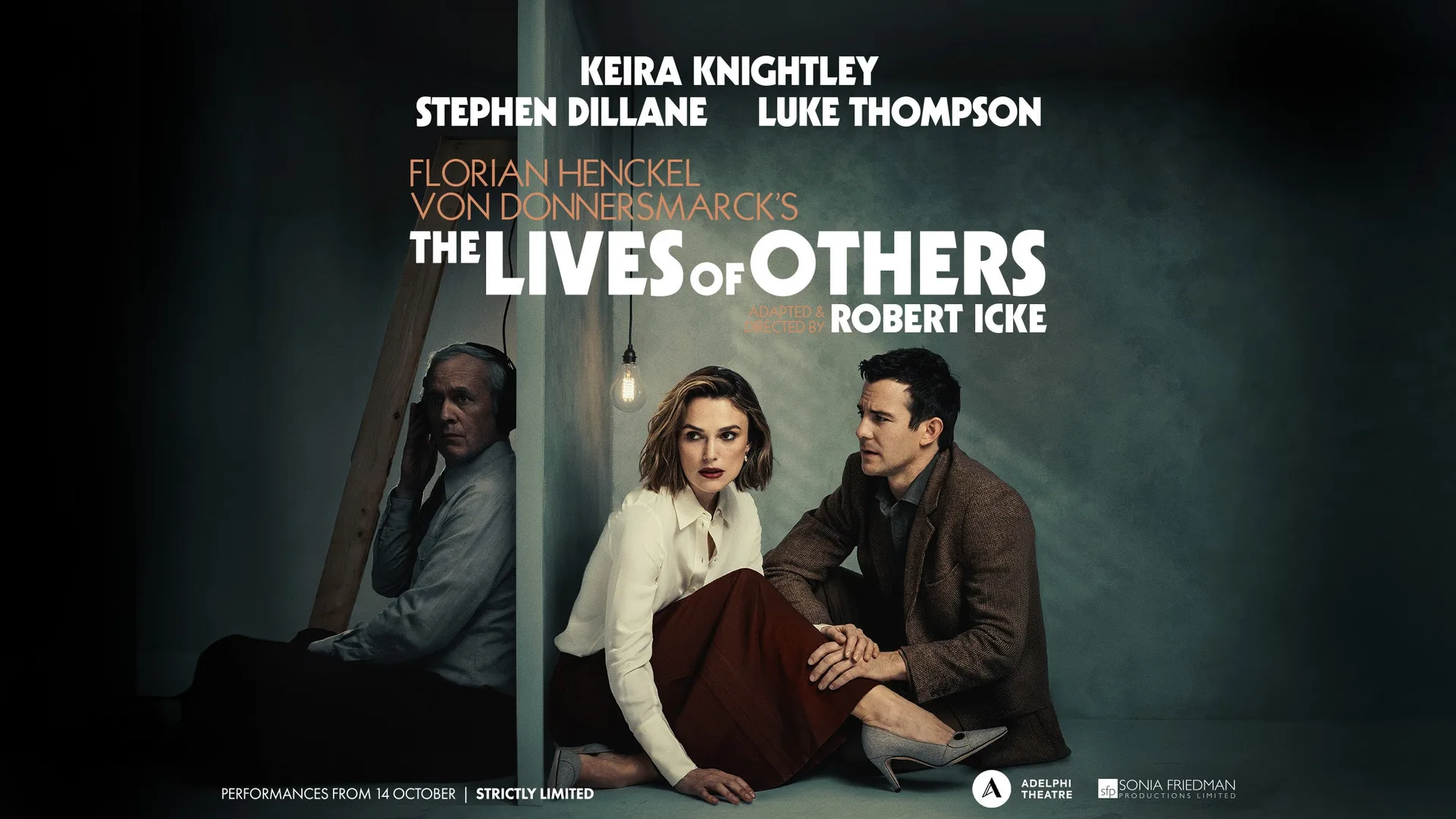 Florian Henckel von Donnersmarck’s The Lives of Others at Adelphi Theatre