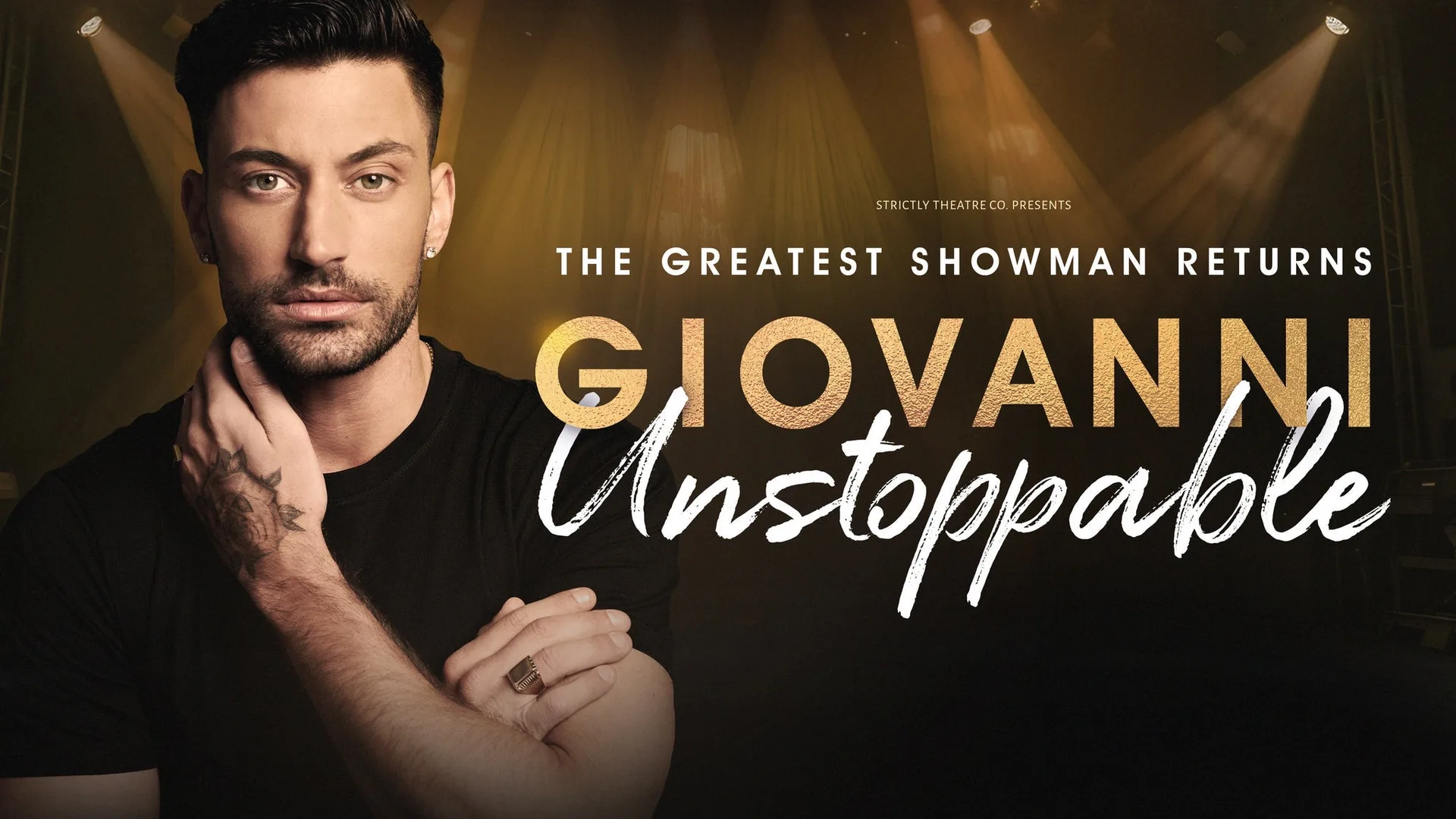 Giovanni: Unstoppable - Venue Premium Tickets at York Barbican