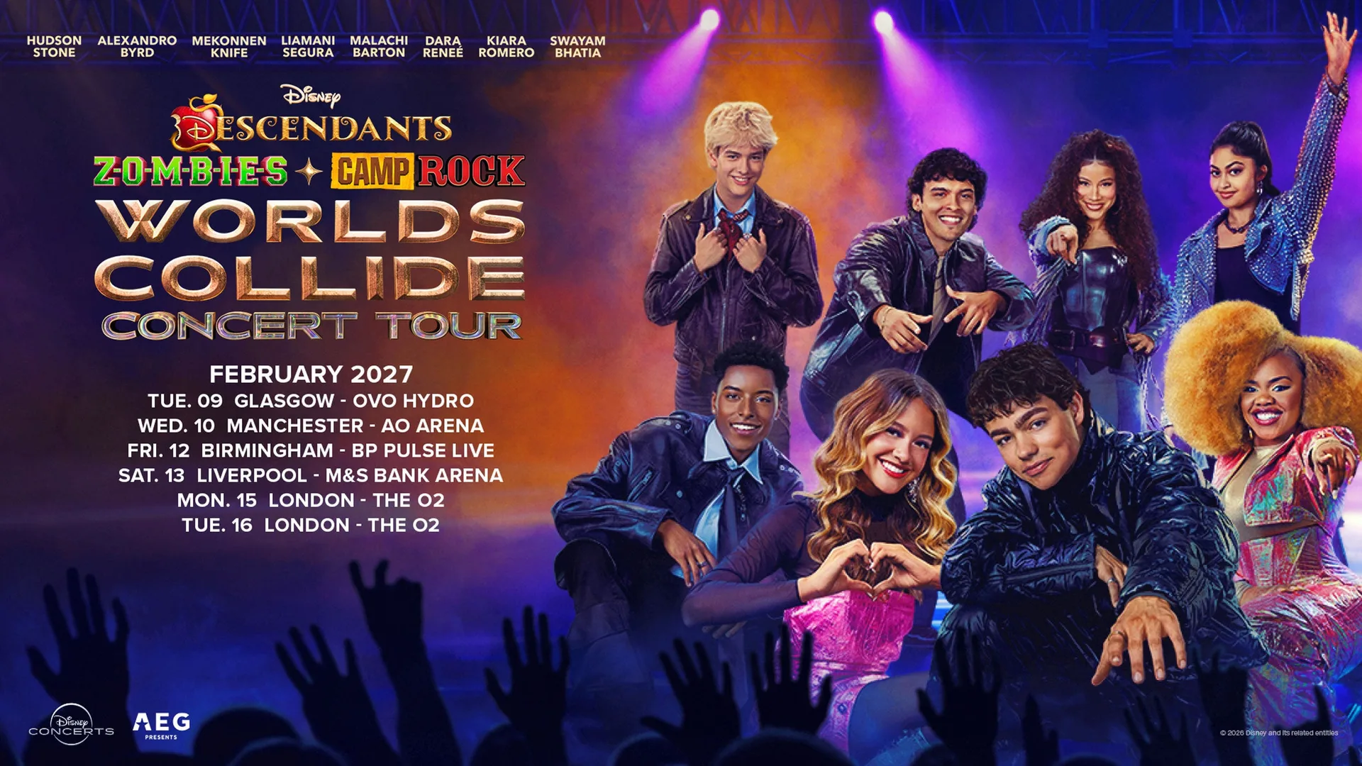 Disney Worlds Collide Concert Tour 2027 Premium Packages
