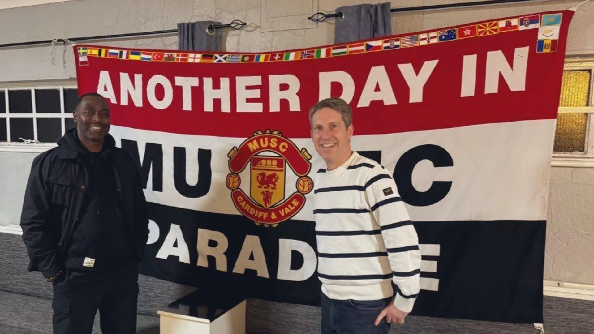 United We Stand Live - Andy Cole & Andy Mitten at The Limelight 1