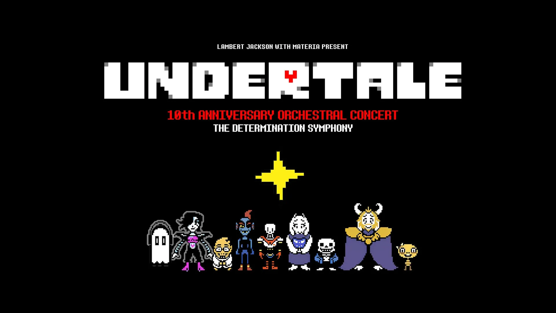 UNDERTALE - The Determination Symphony at O2 Apollo Manchester
