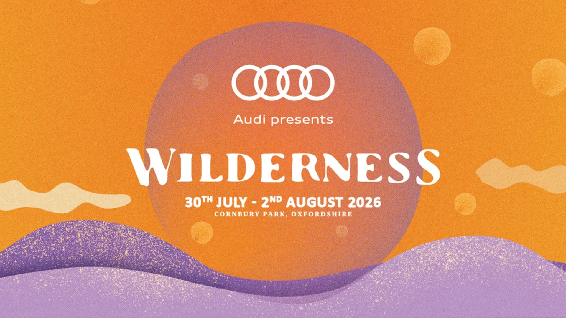 Audi presents Wilderness Boutique 2026 - The Night Owl(en-suite) for 2 at Cornbury Park