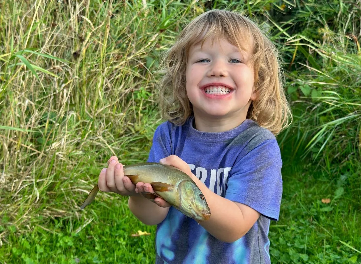 Beginers Fishing Tuition for all ages at Hansford Hollow Pool