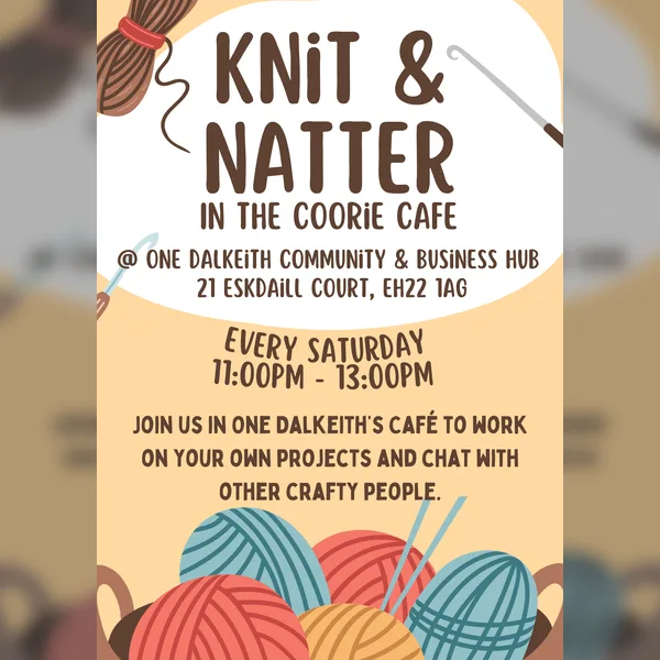 Knit & Natter at Coorie Cafe