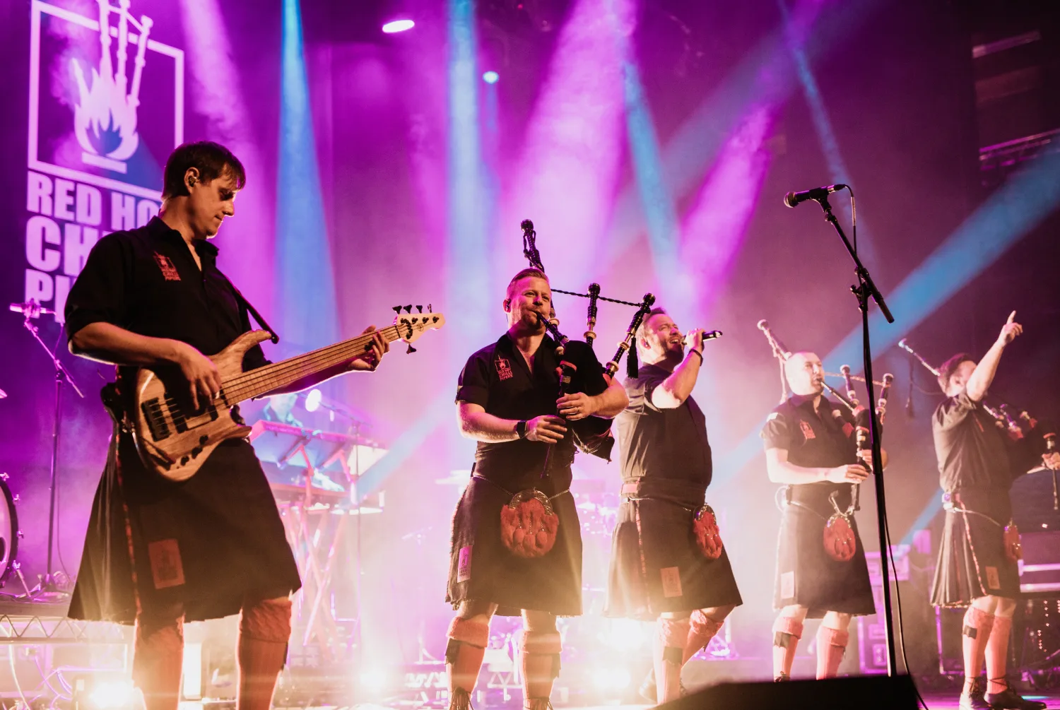The Red Hot Chilli Pipers at Alhambra Theatre