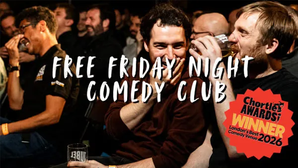 🎤 FREE FRIDAY NIGHT COMEDY CLUB [MAX 40 GUESTS] at Big Belly Bar