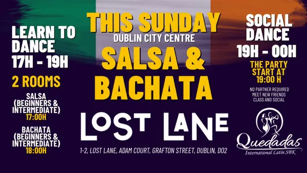 SUNDAY LATINO 2 ROOMS -Salsa & Bachata Classes & Social in Lost Lane