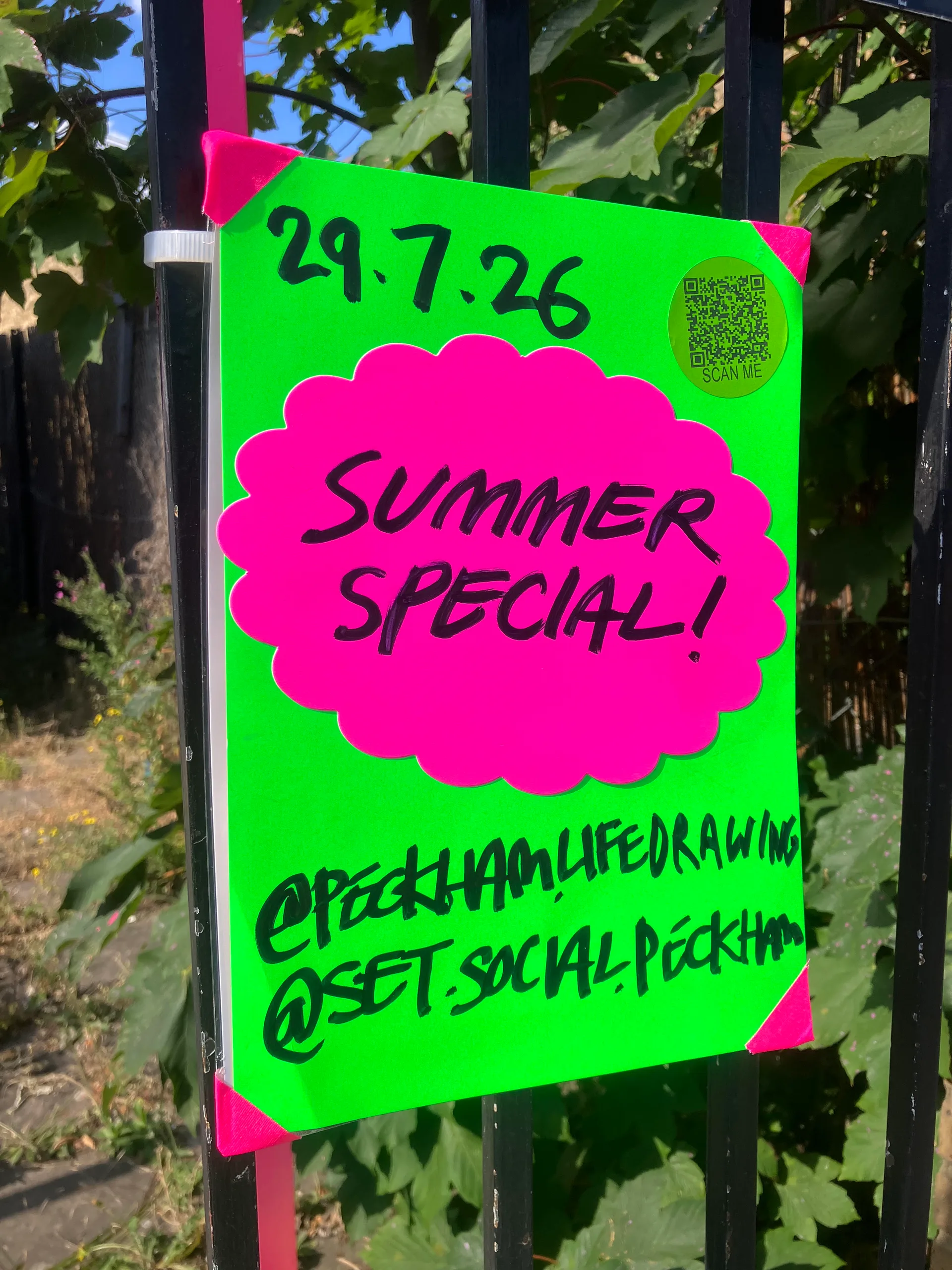 Peckham Life Drawing Bumper Fun Summer Special at SET Social