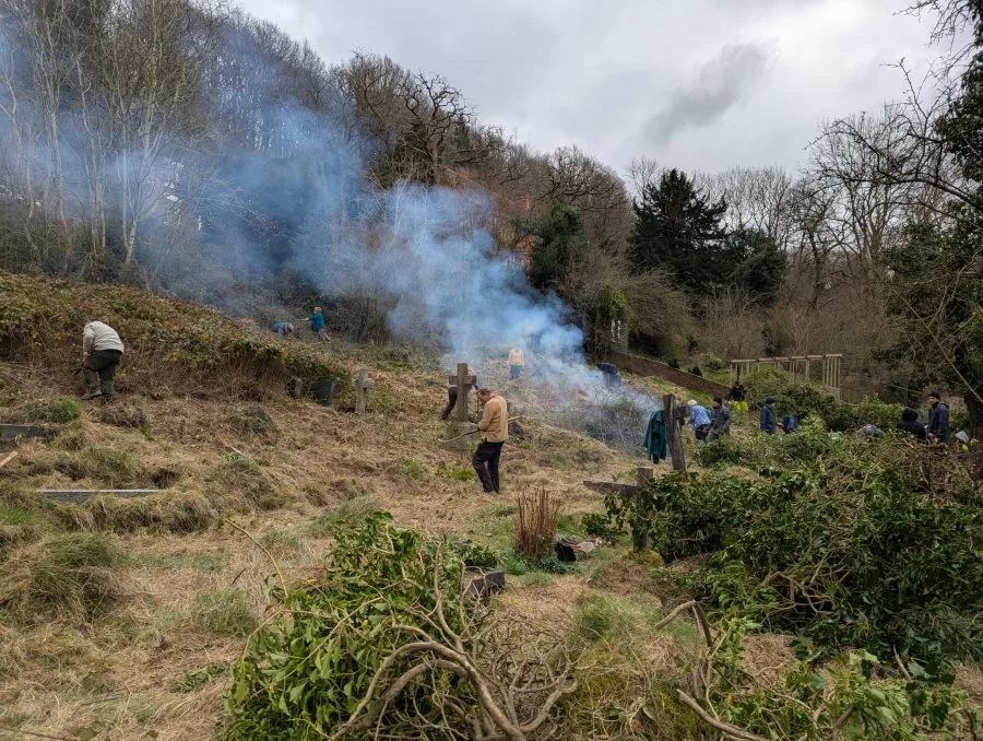 Volunteering @ Coalbrookdale Church at Severn Gorge Countryside Trust