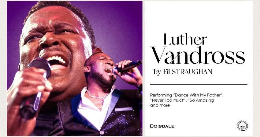 Luther Vandross by FiL Straughan at Boisdale of Canary Wharf