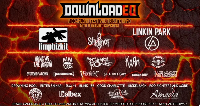 DOWNLOADED - DOWNLOAD FESTIVAL TRIBUTE at Cavern