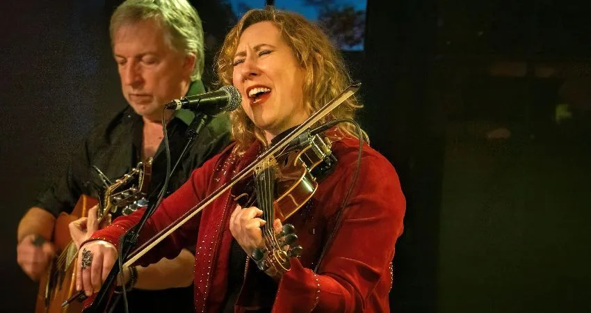 Sara Milonovich, with Greg Anderson. at Chicken Shed @ the Hen & Chicken