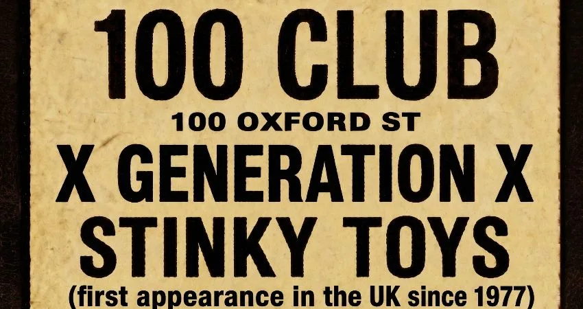 1976: Celebrating 50 Years at the 100 Club - Night One at 100 Club