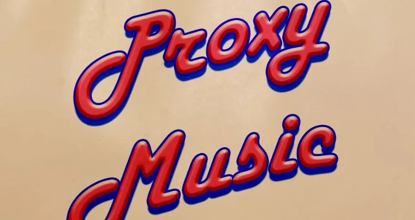 PROXY MUSIC + Nick Carlisle at The Lexington
