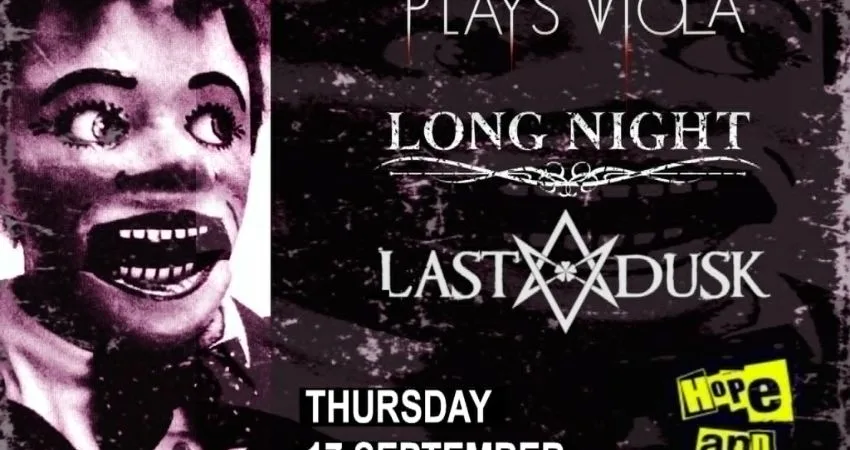 Christine Plays Viola + Long Night + Last Dusk at The Hope & Anchor