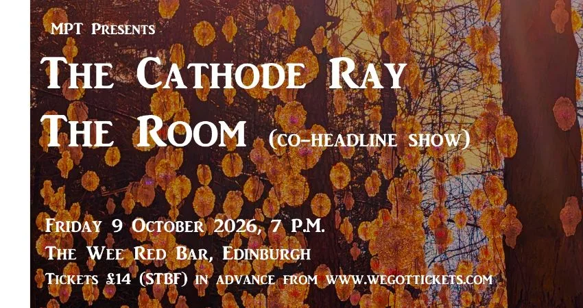 The Cathode Ray / The Room (co-headline show) at The Wee Red Bar