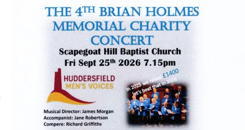 4TH BRIAN HOLMES MEMORIAL CHARITY CONCERT at Scapegoat Hill Baptist Church