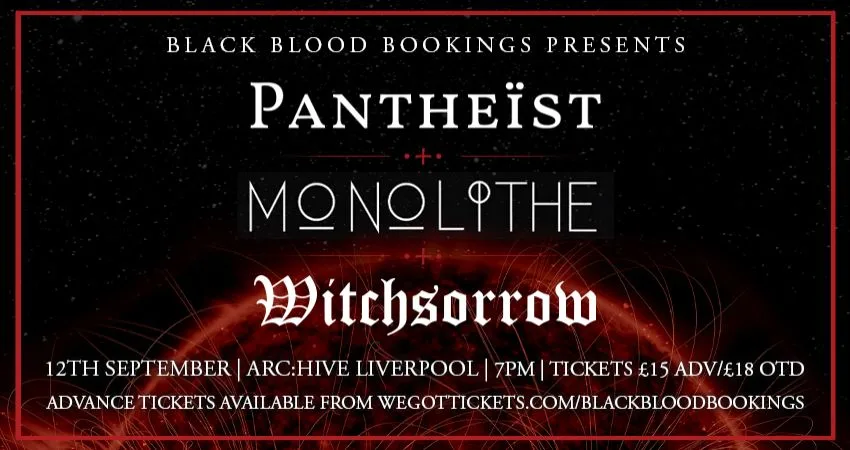 Pantheist, Monolithe & Special Guest at Archive