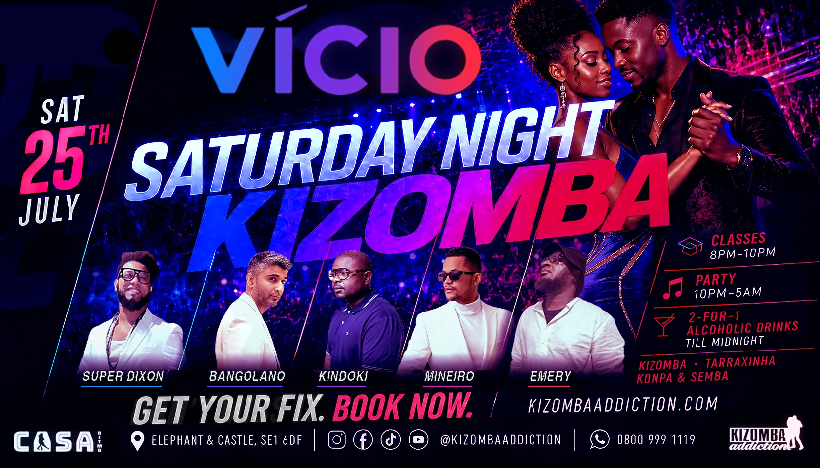 Vício — African & Lusophone Kizomba Night