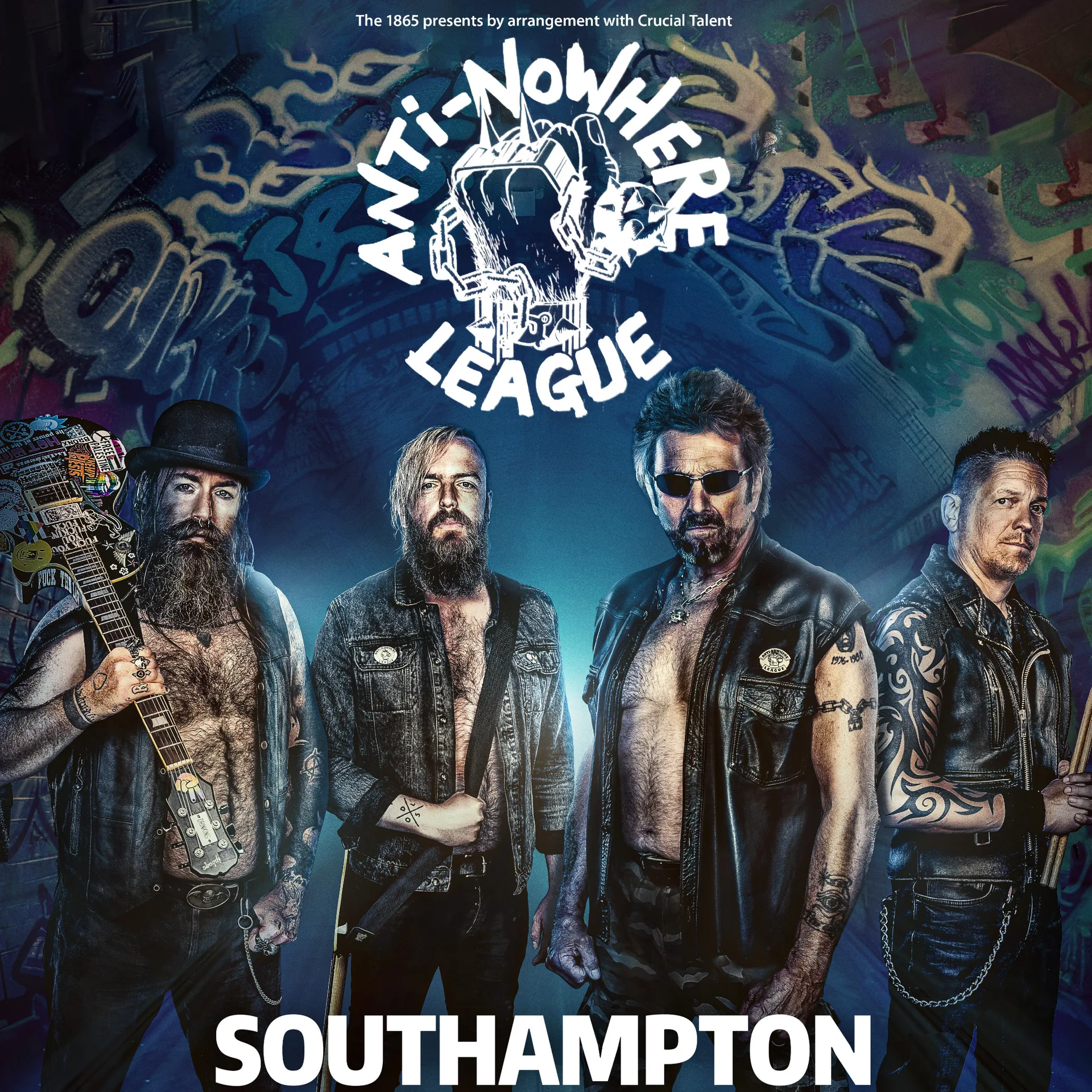 Anti Nowhere League at Southampton