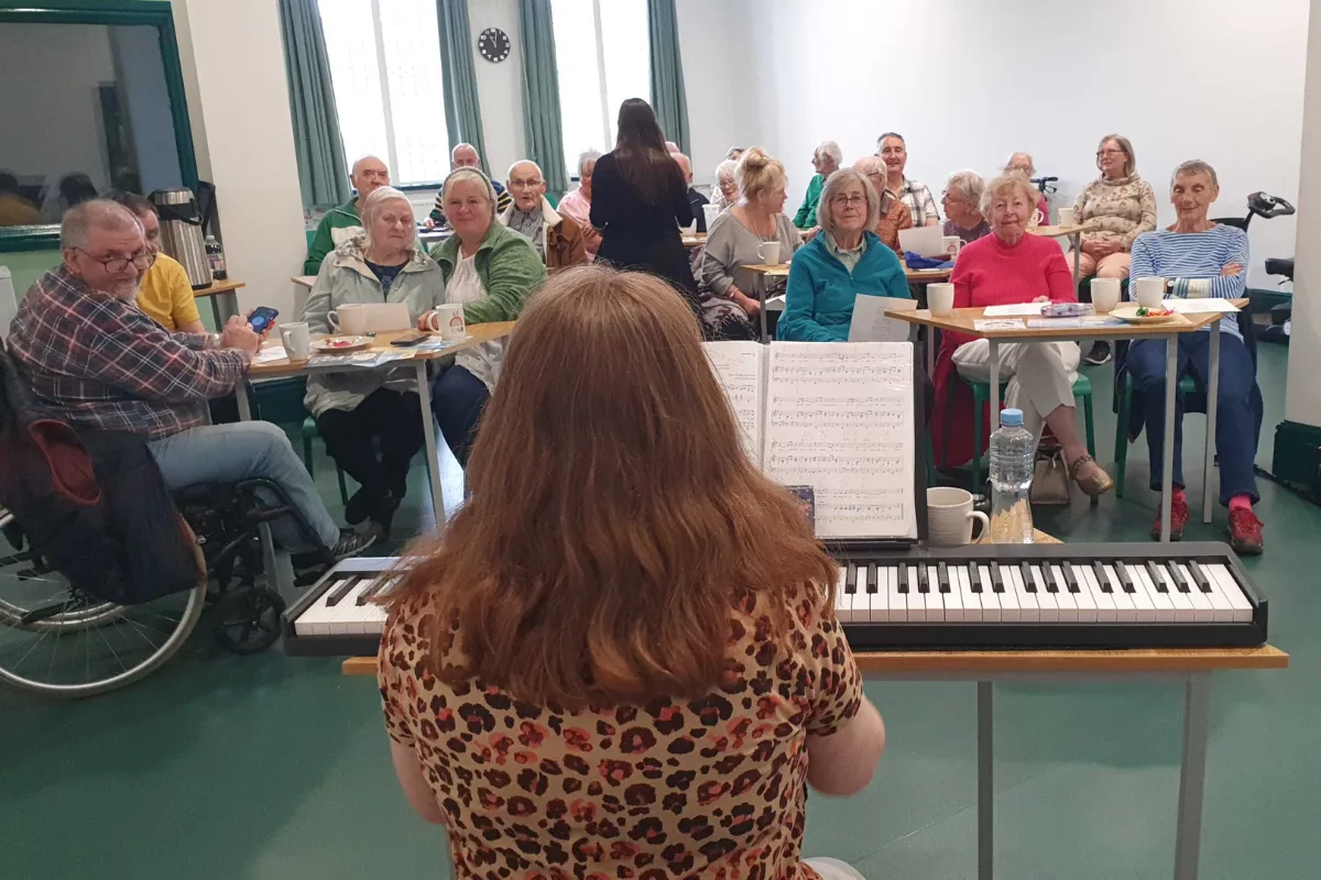 Singing Together at Stretford Public Hall