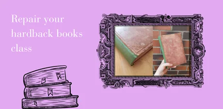 Repair your hardback book class