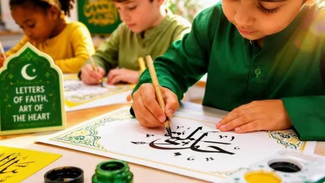 Sacred Lines, Creative Minds: An Islamic Calligraphy Workshop