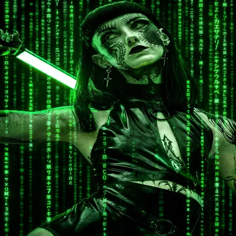 Matrix Special! Neon Naked Life Drawing | UV Art Experience
