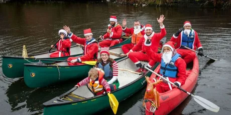 Santa Paddle For Alder Hey Children's Charity