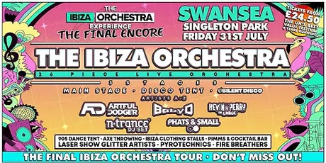 Ibiza Orchestra Experience - Swansea 2026