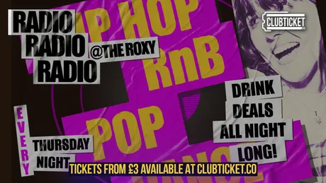 Radio every Thursday at The Roxy