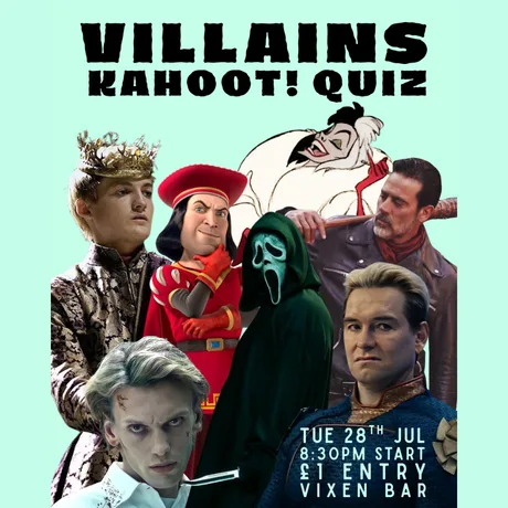 Villains Kahoot! Quiz