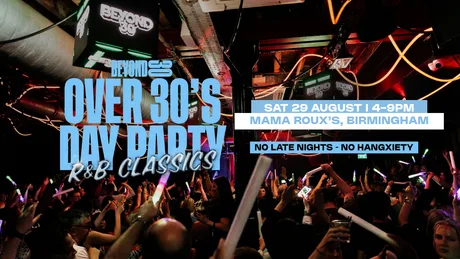 Over 30s R&B Classics Outdoor Daytime Clubbing - BIRMINGHAM🪩