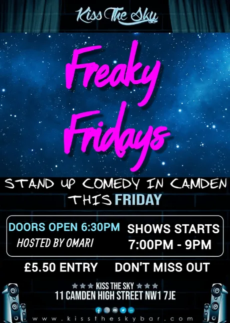 Freaky Friday's Comedy August 14th