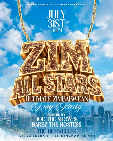 ZIM ALL STARS | THE ULTIMATE ZIMBABWEAN DAY PARTY