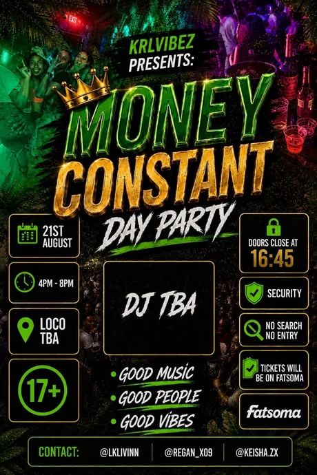 MONEY CONSTANT