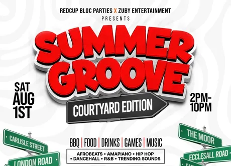 SUMMER GROOVE - SHEFFIELD SUMMER COURTYARD PARTY