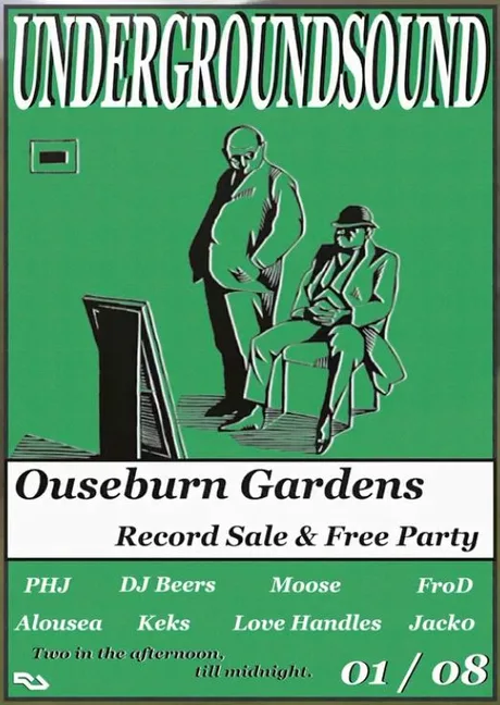 UNDERGROUND SOUND: Record Sale & Free Party