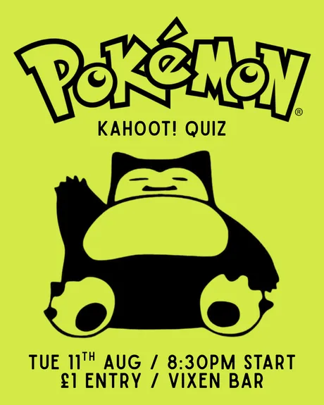 Pokemon Kahoot! Quiz