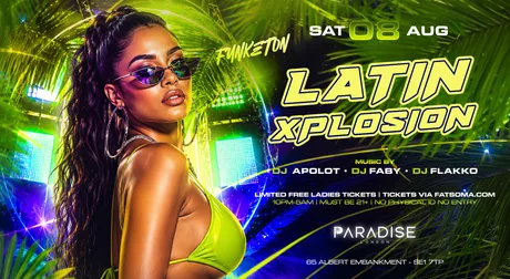 REGGAETON VS FUNK “FUNKETON” @PARADISE NIGHTCLUB