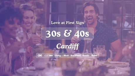 30s & 40s Singles Night at Slug and Lettuce Cardiff | Love at First Sign