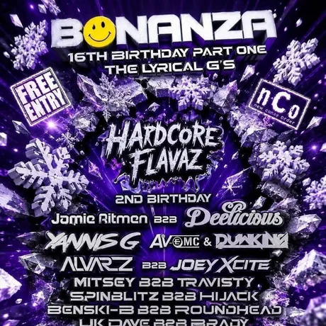 Bonanza 16th birthday part 1 with hardcore flavaz 2 birthday