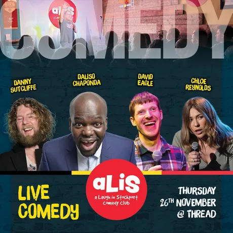 A Laugh In Stockport Comedy Club - November