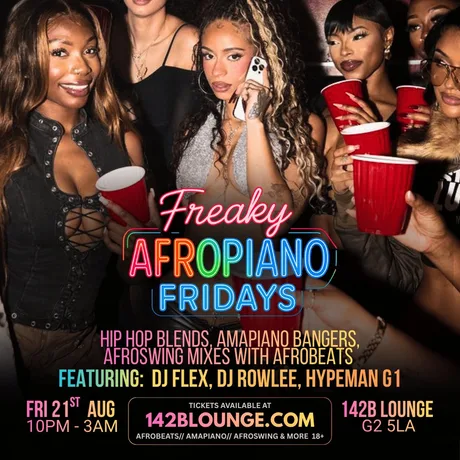 Freaky AfroPiano Fridays!!!